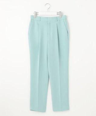 自由区 【セットアップ対応・洗える】トリアセダブルクロステーパード パンツ メンソール系