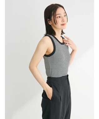 Green Parks ・ＳＵＧＡＲ　ＳＰＯＯＮリブタンクトップ（パット付） Border