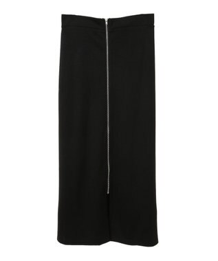 Green Parks あったからくスレ　フロントＺＩＰスカート Black