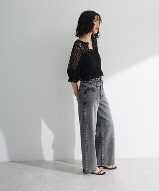 Green Parks ・ＳＵＧＡＲ　ＳＰＯＯＮ　２ｗａｙクロシェカーディガン Gray Beige