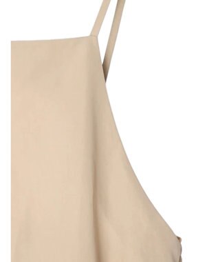 Green Parks ａ．裾プリーツキャミワンピース Beige