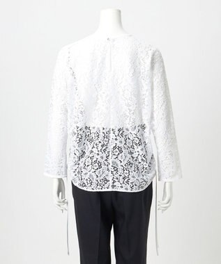 23区 【エステータ】マニフィークレース ブラウス ホワイト系