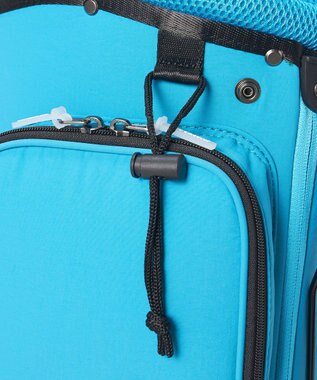 PW CIRCULUS 【UNISEX】デタッチャブル キャディバッグ シボ感のあるナイロンワッシャー素材 スカイブルー系