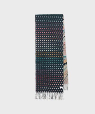 Paul Smith Swirl リバーシブル スカーフ マルチカラー