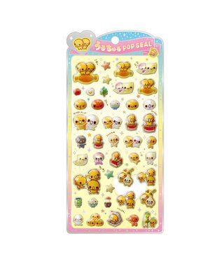 WEGO 平成キャラクターズうるちゅるポップシール 柄2