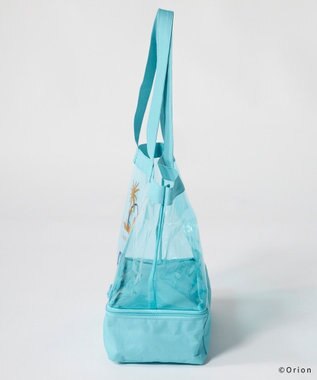 OP／FILA 【Ocean Pacific×ORION】2重底ビニールバッグ サックス
