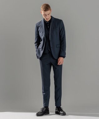 JOSEPH HOMME 【LEON 掲載】ウーステッドモックロディ ジャケット ダルブルー系