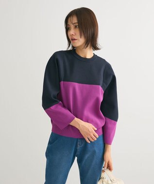 Green Parks ・ｆｕｒｒｙ　ｒａｔｅ　かる～いニットプルオーハ Navy