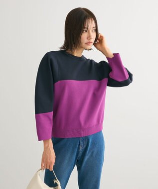 Green Parks ・ｆｕｒｒｙ　ｒａｔｅ　かる～いニットプルオーハ Navy