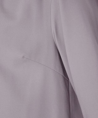 Tiaclasse L 【新色追加・洗える】バンドカラー2WAYタックブラウス グレージュ