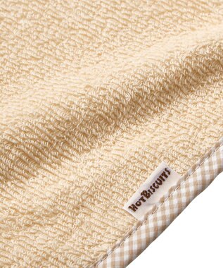 MIKI HOUSE HOT BISCUITS ベビーバスタオル＆スタイギフトセット【BOX付き】 ベージュ