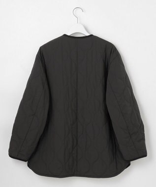 自由区 L 【洗える】パディングキルト アウター ブラック