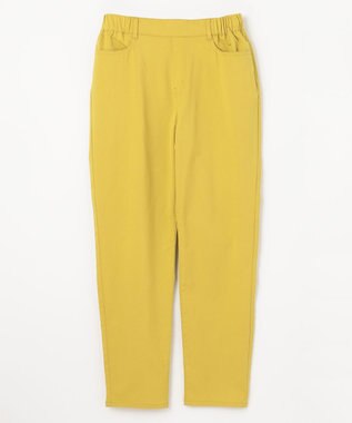 ANY 【ウエストゴム/ストレッチ】大人の７daysデイリーパンツ イエロー