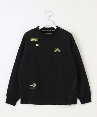 PW CIRCULUS 【MEN】グラフィック スエット ブラック系