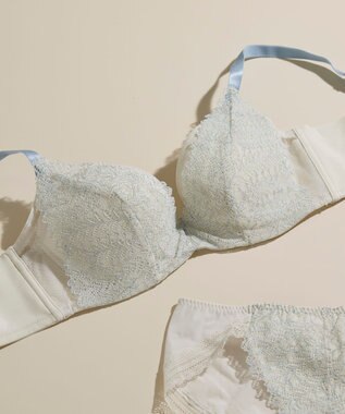 une nana cool 【脇高で背中スムージングブラジャー】さあわたし　レース