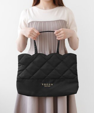 TOCCA 【A4サイズ対応・一部カラー撥水】DEAR EMILY BAG サブバッグ ブラック系