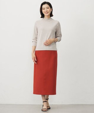 J.PRESS LADIES 【人気のため新色追加】PRINCE ハイネック ニット トップベージュ系