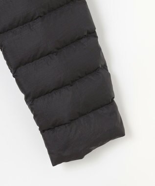 JOSEPH ABBOUD 【キングサイズ・軽量/サスティナブル素材/ECO撥水/インナーダウンにも】ナイロンスラブタフタダウンブルゾン ブラック系