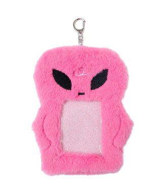 WEGO ふわふわぬいカードホルダーキーホルダーB 柄1