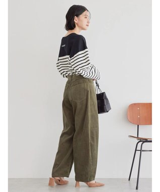 AMERICAN HOLIC コーデュロイコクーンパンツ Khaki