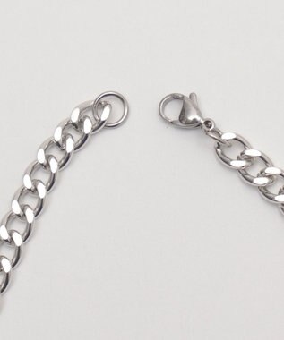 WEGO 【２点セット/ユニセックス着用ITEM/吸水速乾】アクセ付きメッシュロゴT（SS） ブラック