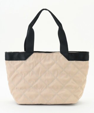 ANY キルティングトートバッグ ベージュ