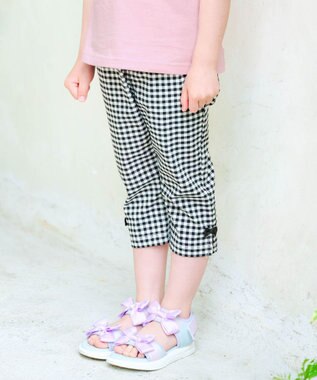 ひんやりクール ギンガムパンツ