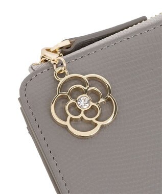 CLATHAS ペーシュ Lファス長財布 ダークグレー