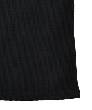 earth music&ecology ピコトリミングタンクトップ Black