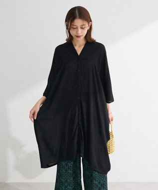 Green Parks Ｉ　レーヨンクレープチュニック Yellow