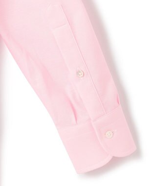 J.PRESS MEN 【Single Needle Tailoring】裏鹿の子 シャツ ピンク系