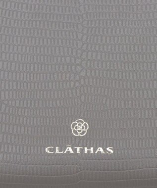CLATHAS ペーシュ Lファス長財布 ダークグレー