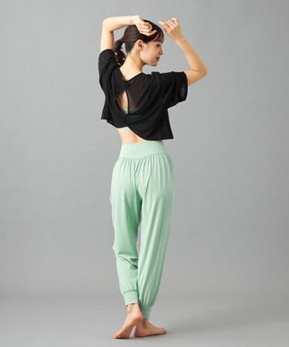 Chacott Chacott BALANCE ZEN ジョガーパンツ アクアグリーン