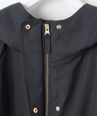 ANY SIS 【撥水・UVカット】フーディショート ブルゾン ネイビー