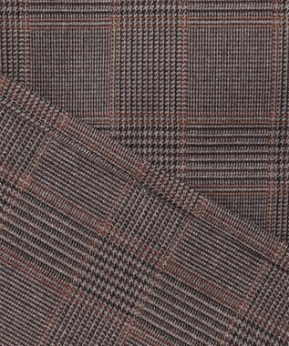 J.PRESS YORK STREET 【UNISEX】チェックCPOジャケット ブラウン系3