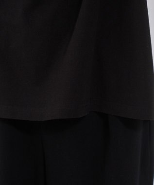 WEGO 【２点セット/ユニセックス着用ITEM】アクセ付きフォトコラージュT（LS） ブラック