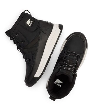 SOREL SOREL/ ウィットニー３ ミッドウォータープルーフ /ソレル Black、 Chalk