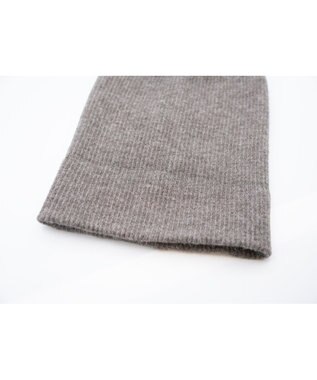 MOONBAT 【洗える】伸縮性に優れたストレスフリー ニット帽 ゆったり ライトグレー