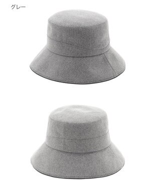 MOONBAT FURLA(フルラ) カーブ切り替え中つばハット 日本製 グレー