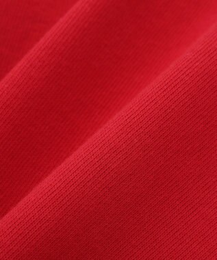 earth music&ecology 【綿100％】フレンチスリーブプリントＴシャツ Red