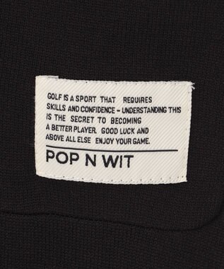 PW CIRCULUS 【WOMEN】ライン カーディガン ゴルフウェア レディース ブラック系