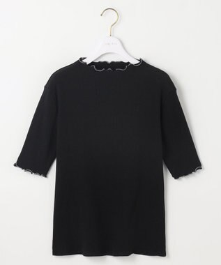 ANY SIS 【UVケア・接触冷感】キシリトール加工冷感 カットソー ブラック