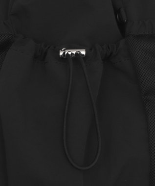 WEGO 【ユニセックス着用ITEM】メッシュポケットナップサック ブラック