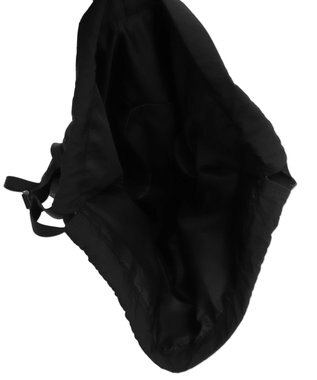 WEGO 【ユニセックス着用ITEM】メッシュポケットナップサック ブラック