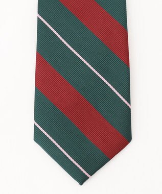 J.PRESS MEN オーセンティック / レジメンタル ネクタイ ダークグリーン系2