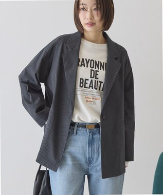 AMERICAN HOLIC サッカールーズジャケット Charcoal Gray