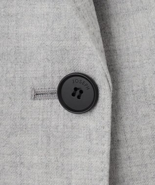 JOSEPH ハイカウントサキソニー　ジャケット Light grey