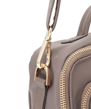 23区 【先行予約】ナイロン 2WAY ショルダーバッグ グレージュ系