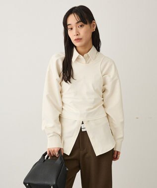 CRAFT STANDARD BOUTIQUE 2点セット/レイヤードタンクトップシャツ Ivory