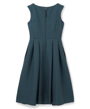 TOCCA 【洗える】GEOMETRIC FLOWER ドレス ライトグリーン系5